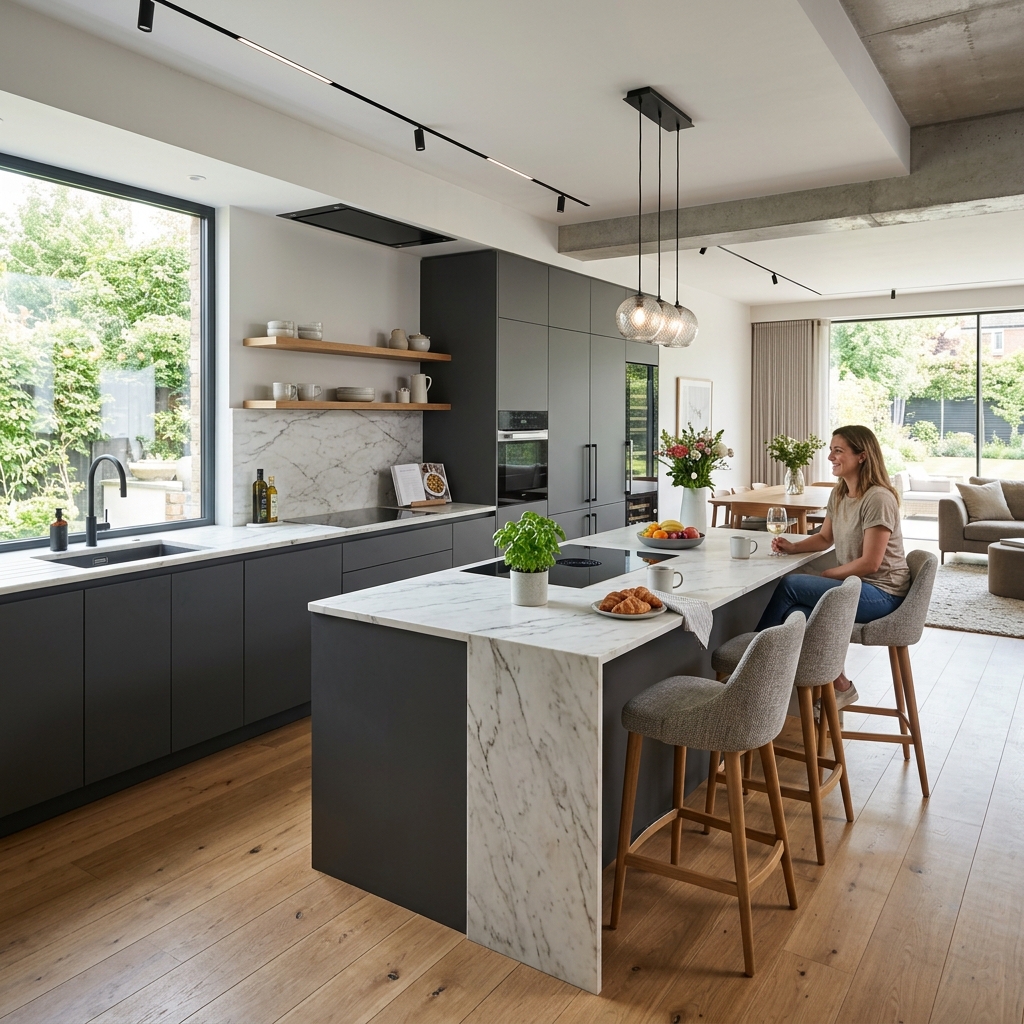 Progettare il Layout della Cucina: Lineare, ad Angolo, con Isola o Penisola