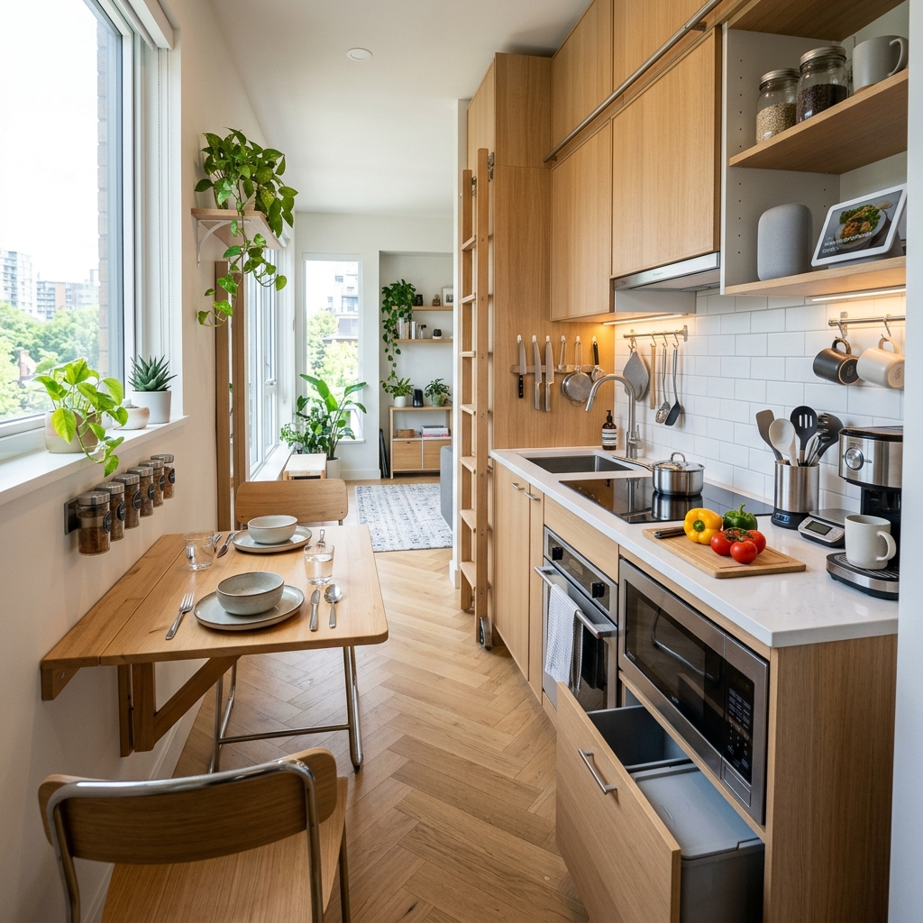 Arredare una Cucina Piccola: Idee Salvaspazio e Consigli di Budget